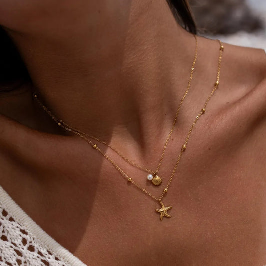 Siren Necklace - Gold