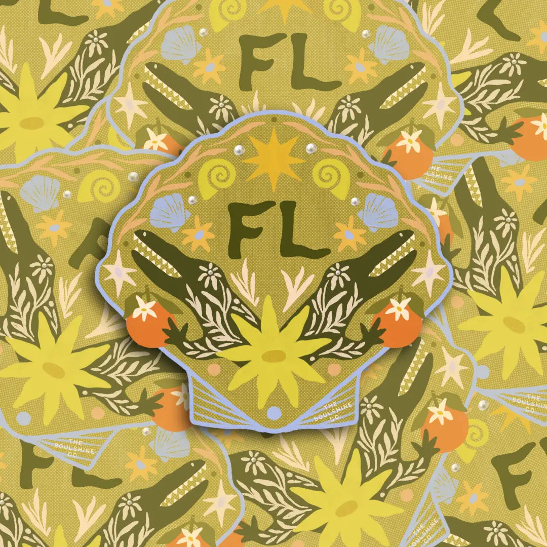 Soulshine Florida Vinyl Stickers