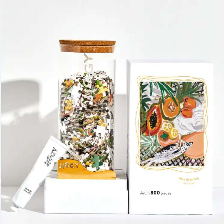 Jiggy Puzzle & Glue Kit