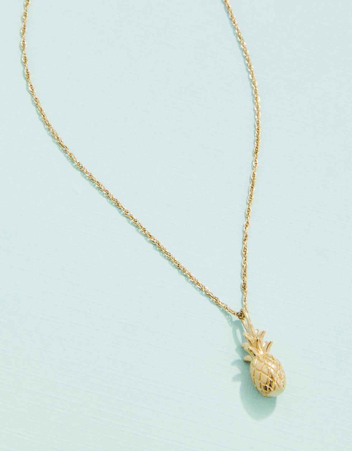 SP Pineapple Necklace 18“ Pineapple