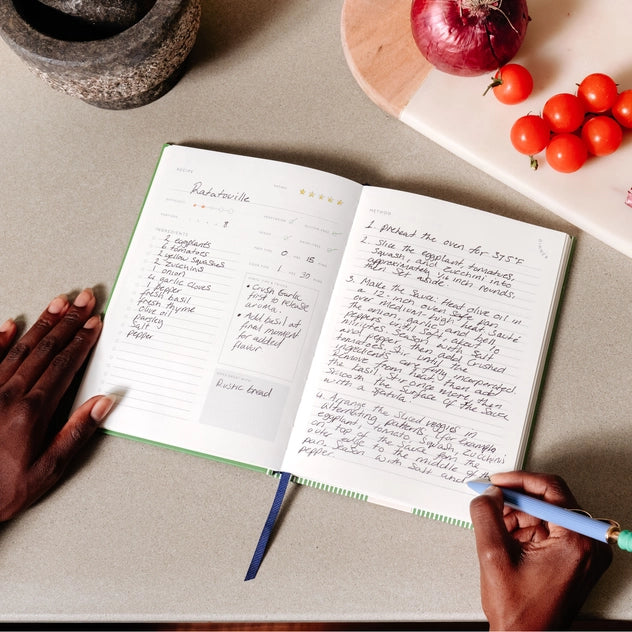 Al Fresco Hardcover Guided Recipe Journal