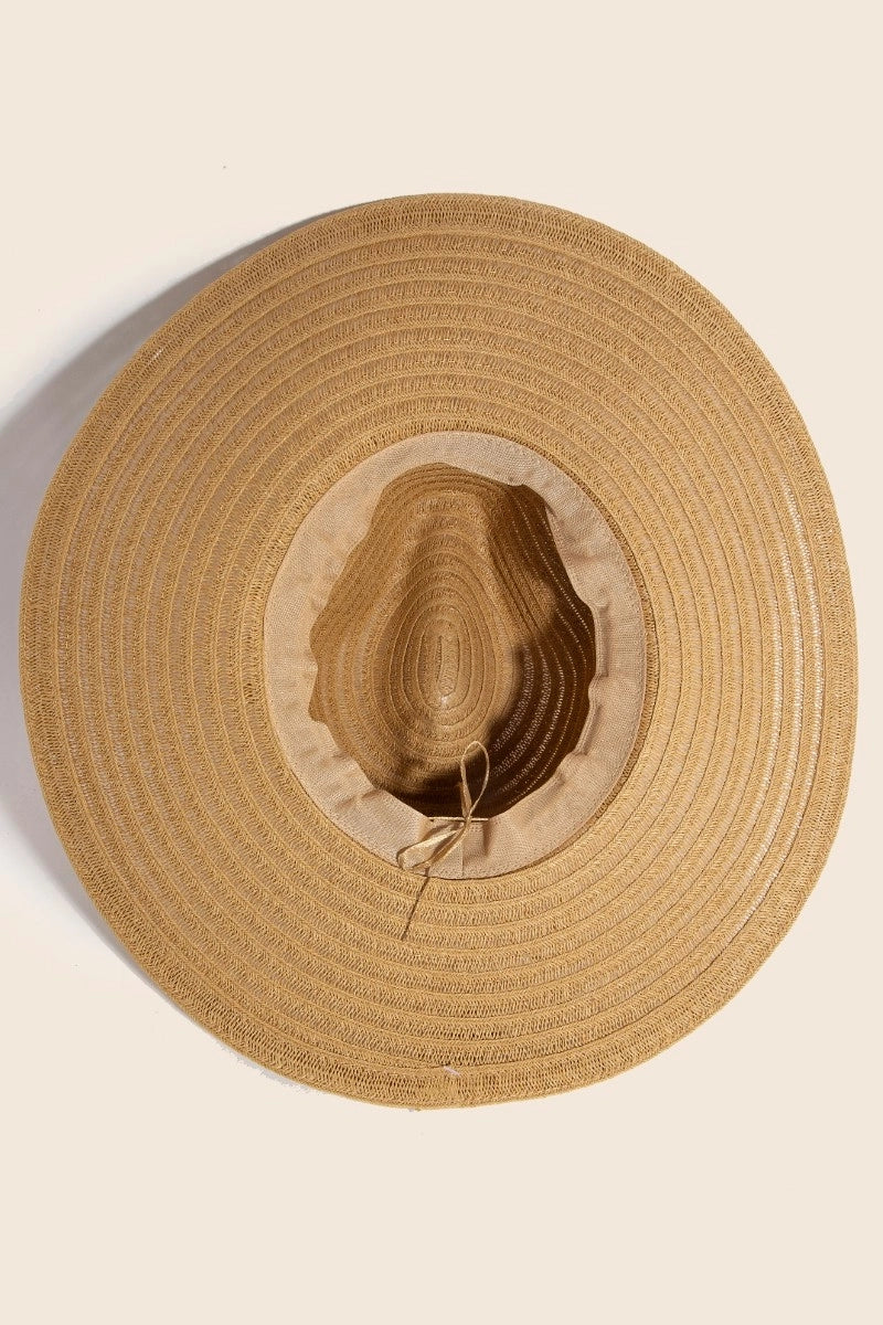 Seashell Floppy Straw Hat