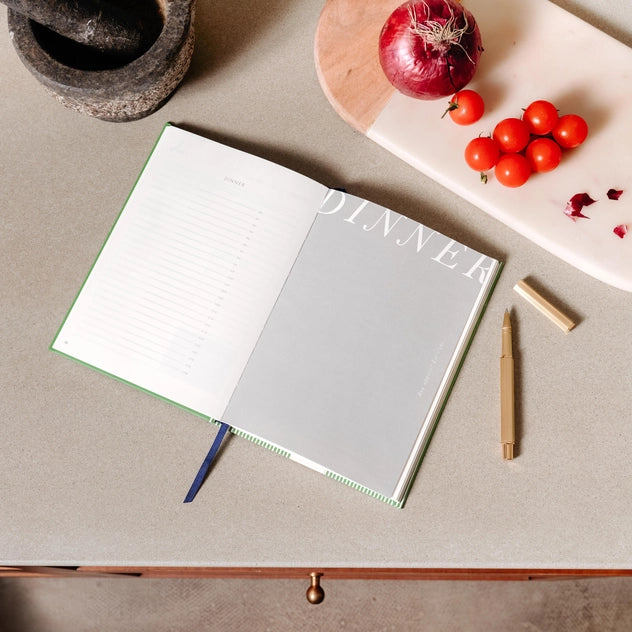Al Fresco Hardcover Guided Recipe Journal