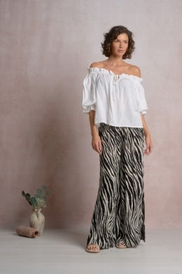 White Sands Off Shoulder Blouse