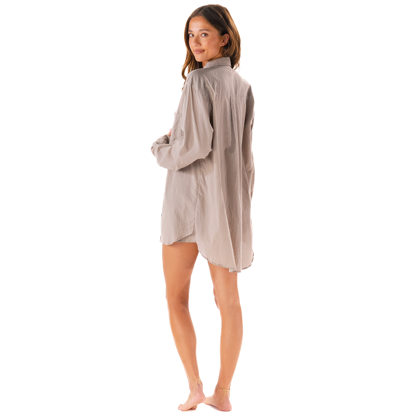 Lotus & Luna Boyfriend Button Up