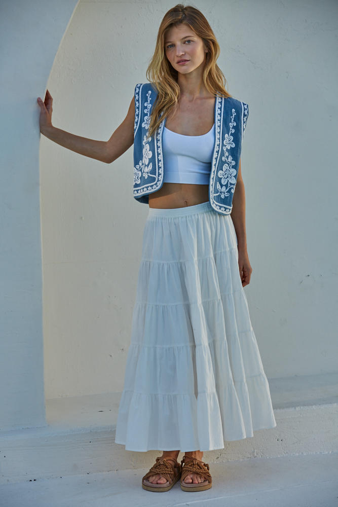 Isles Embroidered Vest