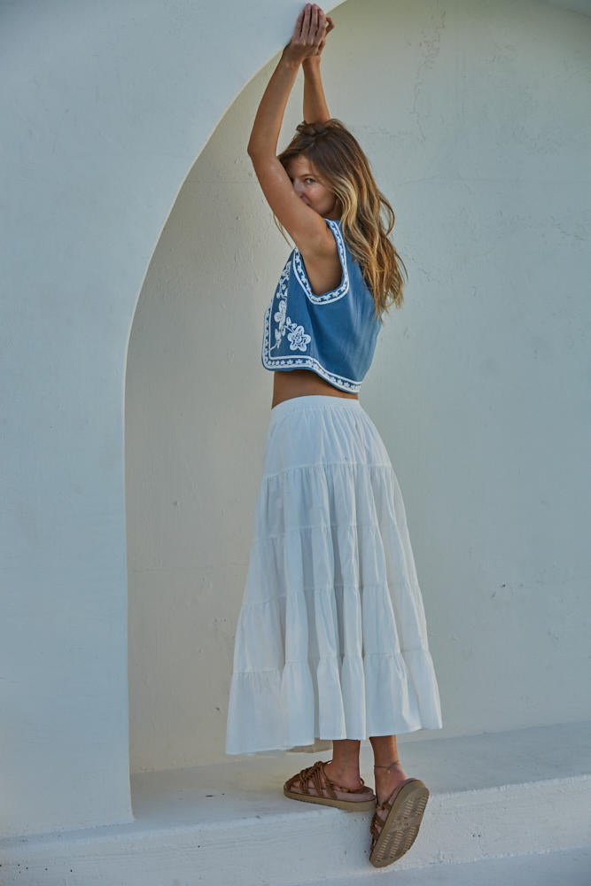 Isles Embroidered Vest