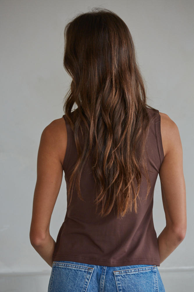 Inza Sleeveless Turtleneck