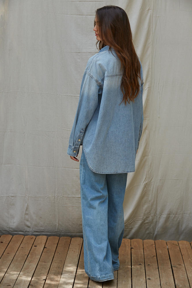 Shoreside Denim Button Down