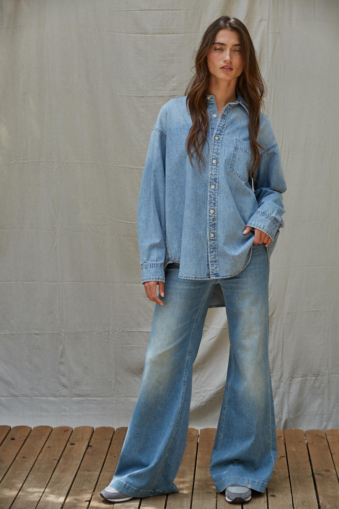 Shoreside Denim Button Down