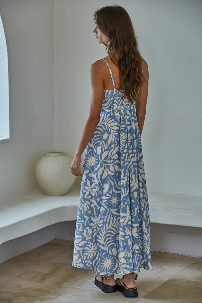 Palmetto Midi Dress