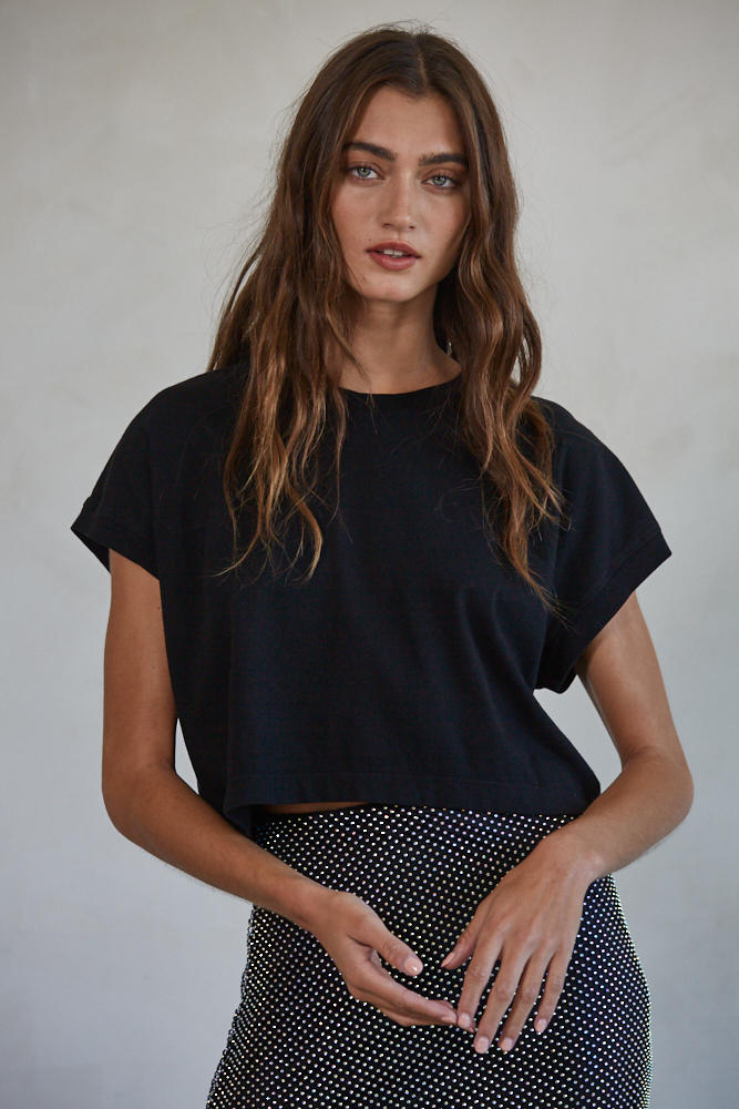 Closet Staple Cropped Tee