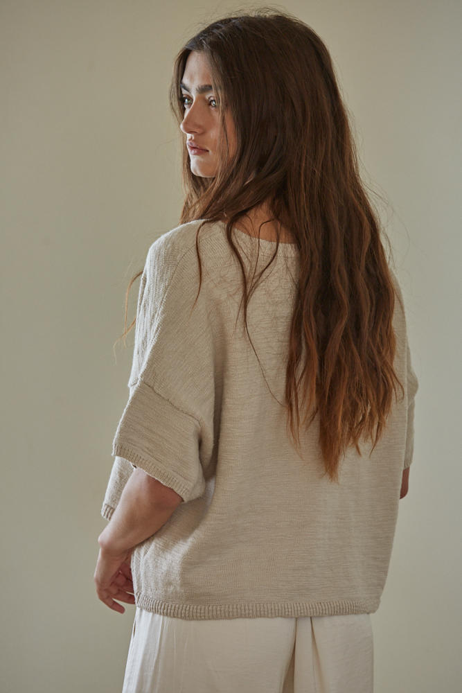 Drew Drop Shoulder Sweater Tee