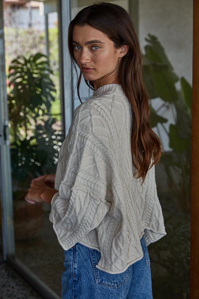 Caia Cable Knit Sweater