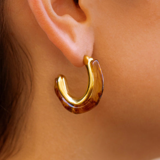 Amber Earrings