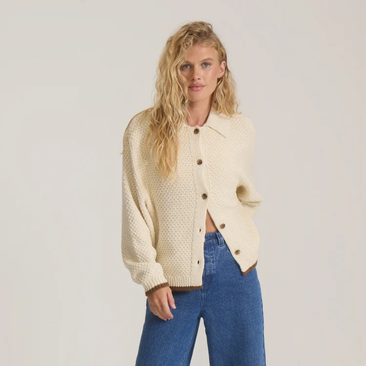 Open Roads Cardigan Bone