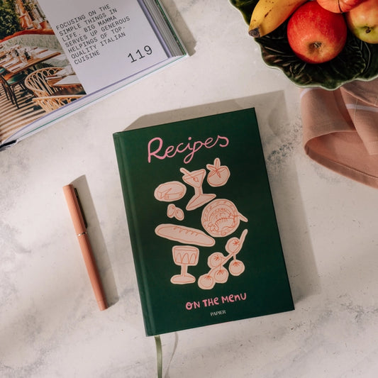 Al Fresco Hardcover Guided Recipe Journal