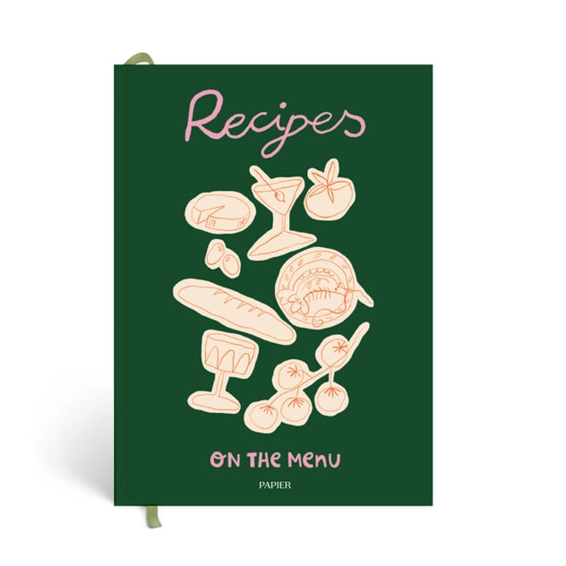 Al Fresco Hardcover Guided Recipe Journal