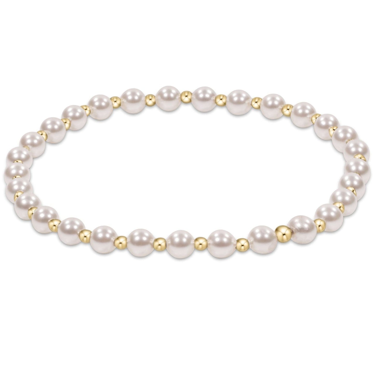 GRATEFUL PEARL 4MM BRACELET