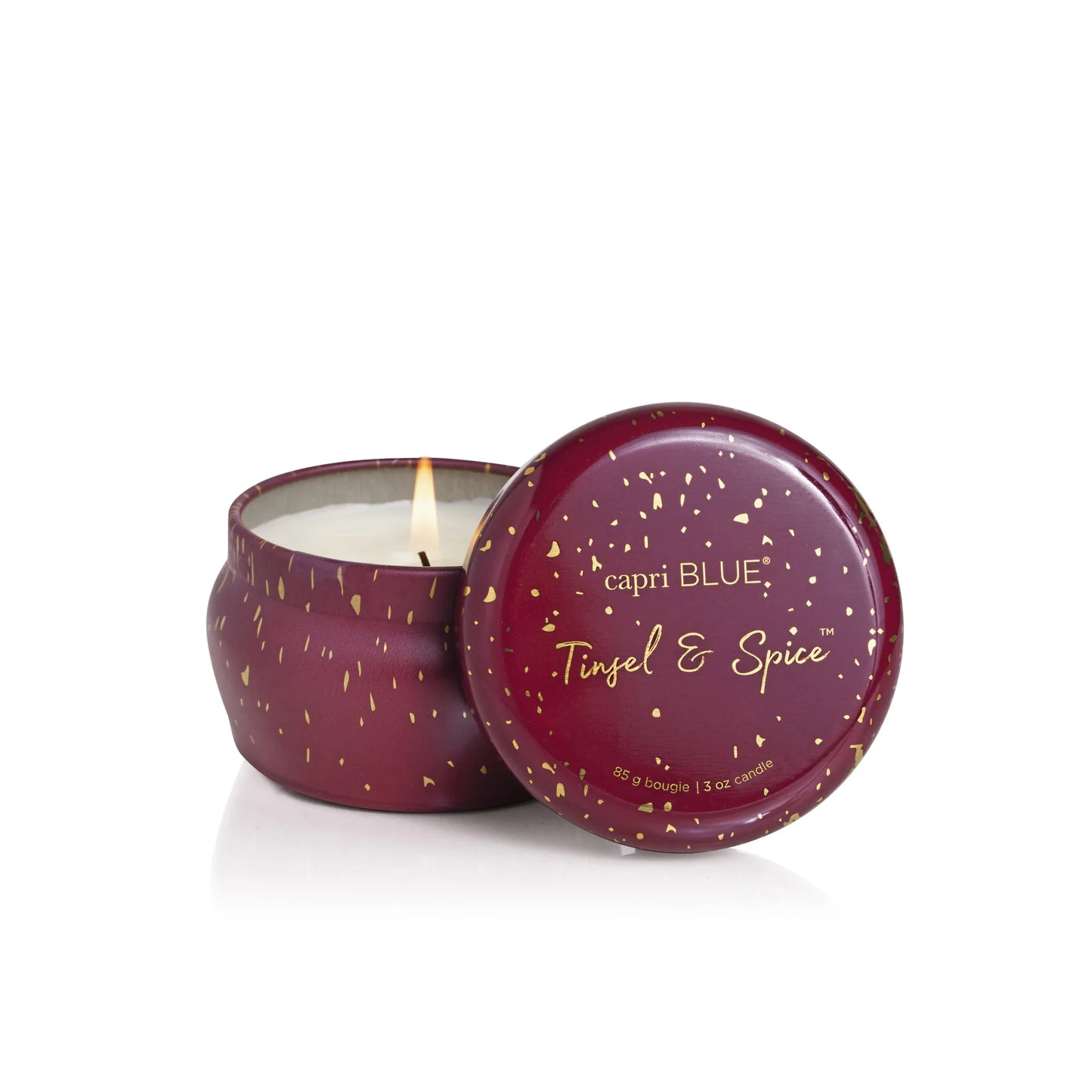 Holiday Glimmer Mini Tin Candle