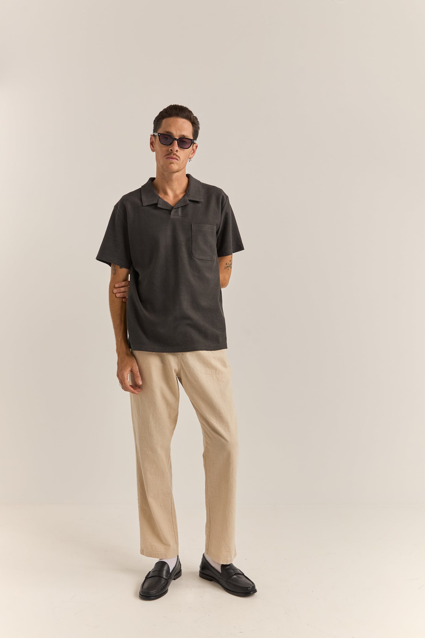 Vintage Terry Polo Shirt