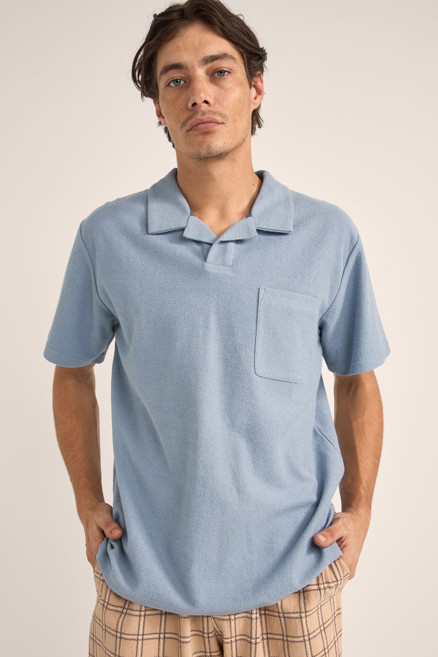Vintage Terry Polo Shirt