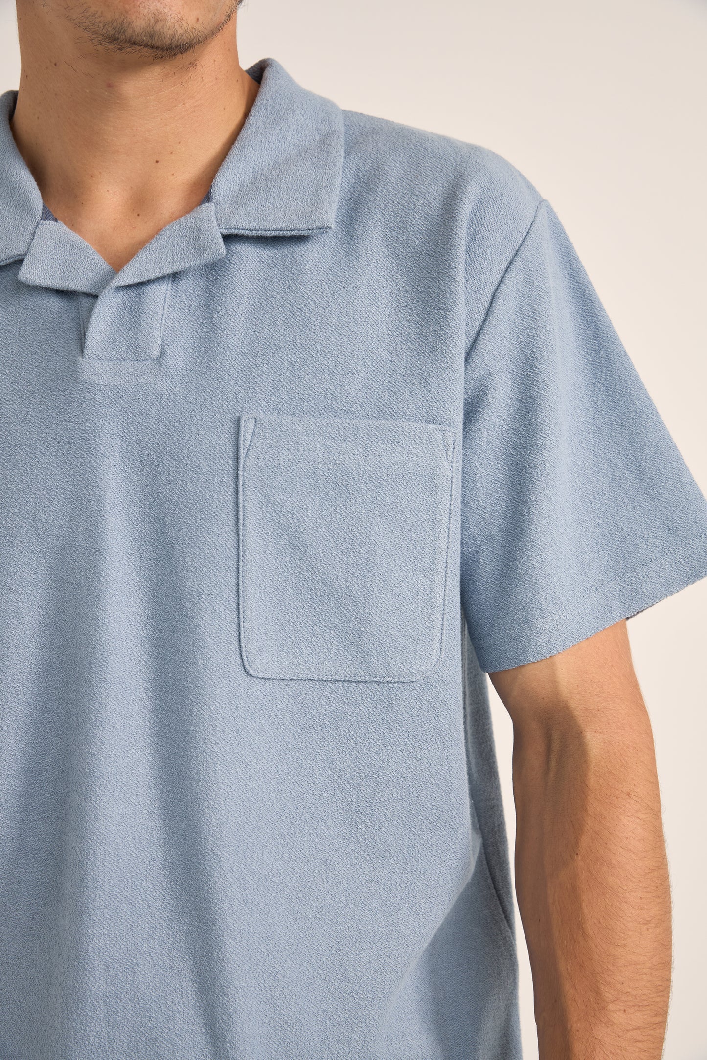 Vintage Terry Polo Shirt