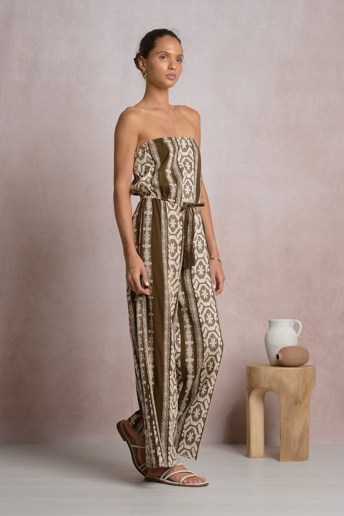 Tidal Strapless Jumpsuit