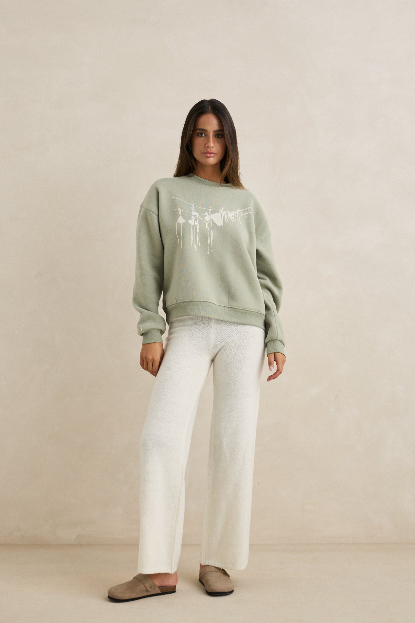 Melia Crew Neck Fleece