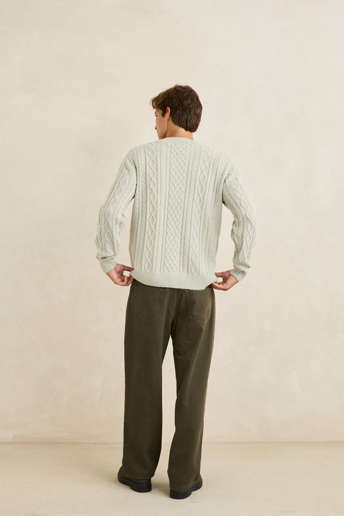 Mohair Fishermans Knit