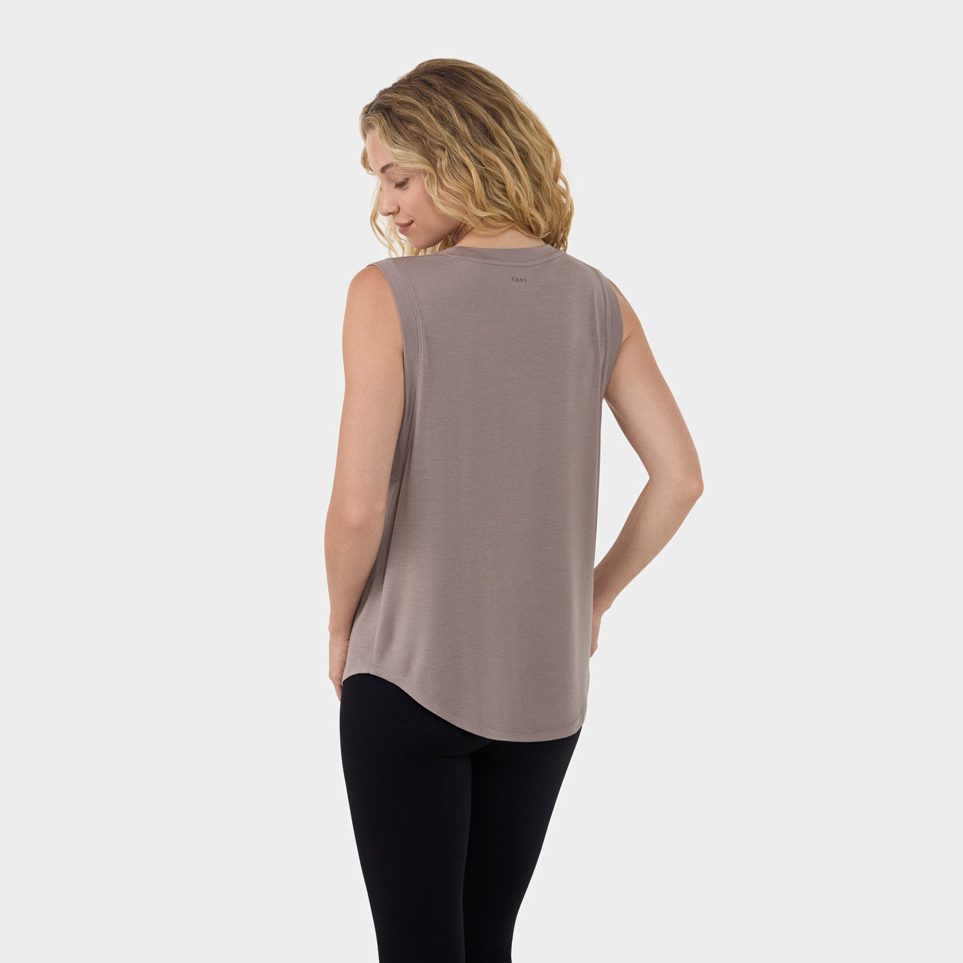 High Neck Muscle Tank