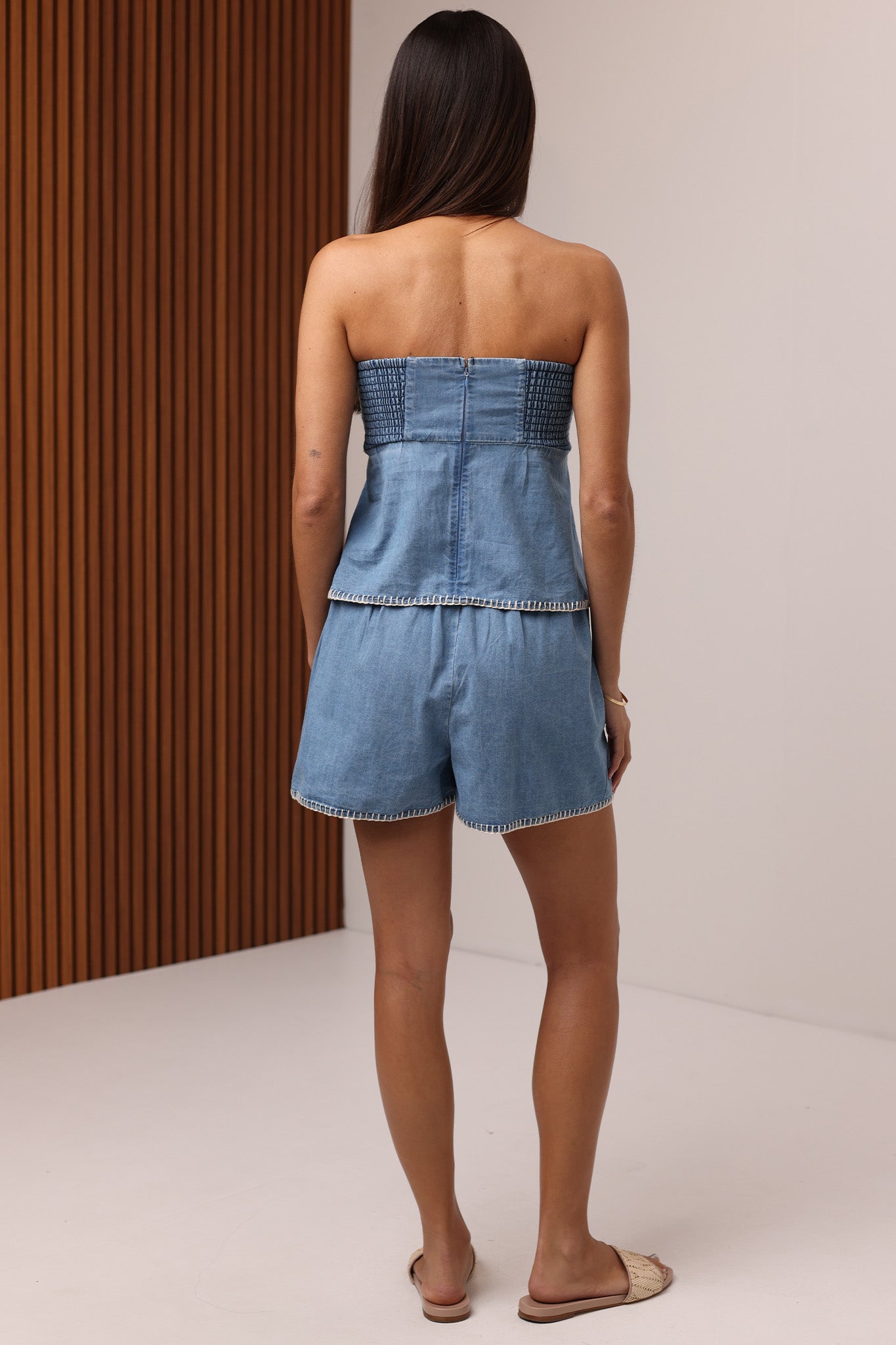 Charlie Chambray Short