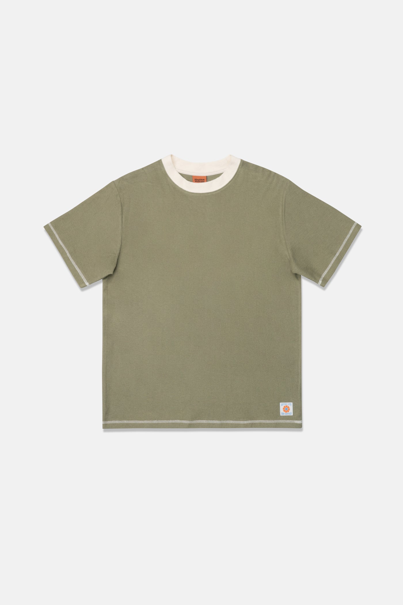 Contrast Vintage Terry Short Sleeve T-Shirt