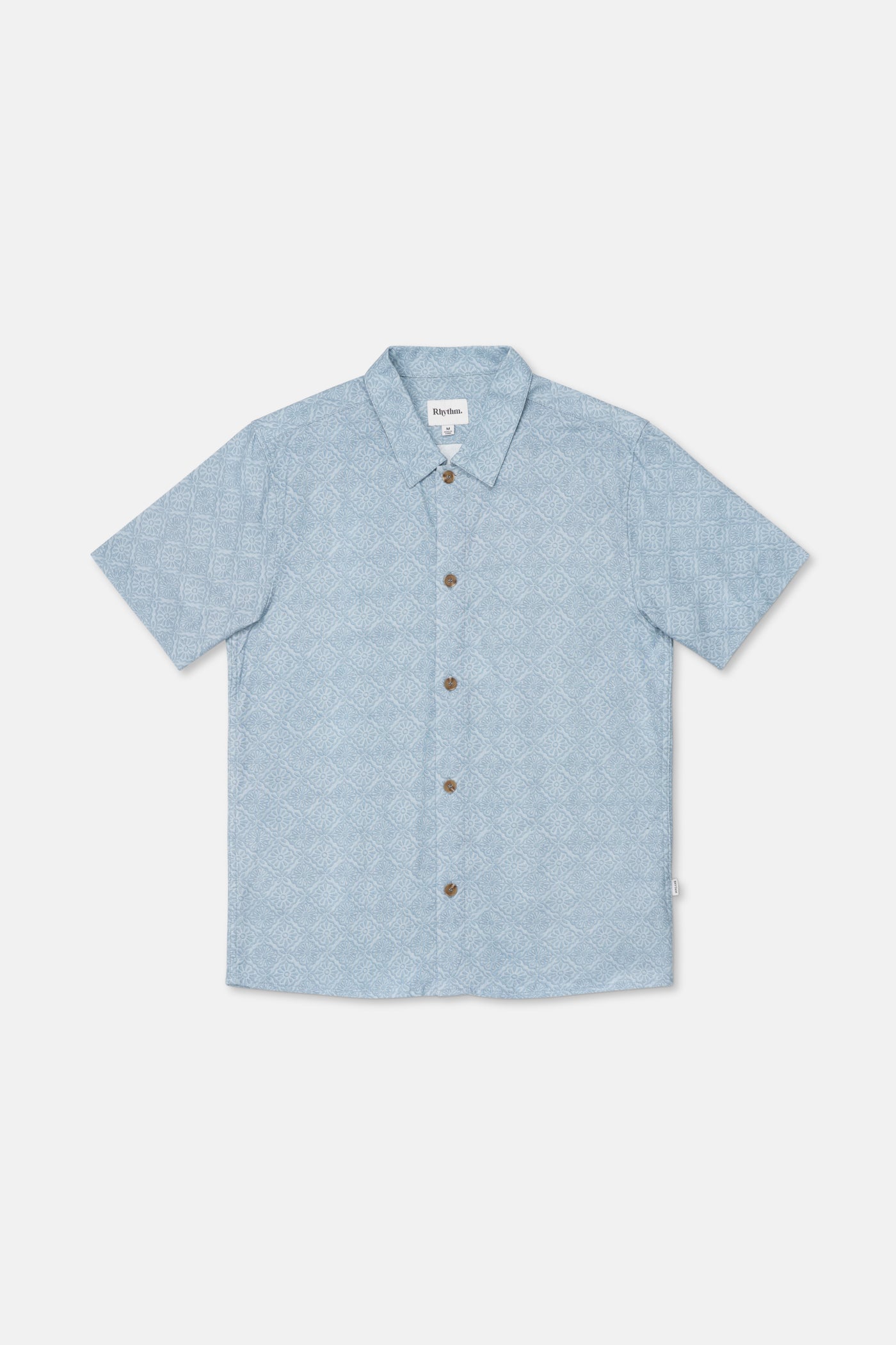 Tile Stripe Short Sleeve Shirt