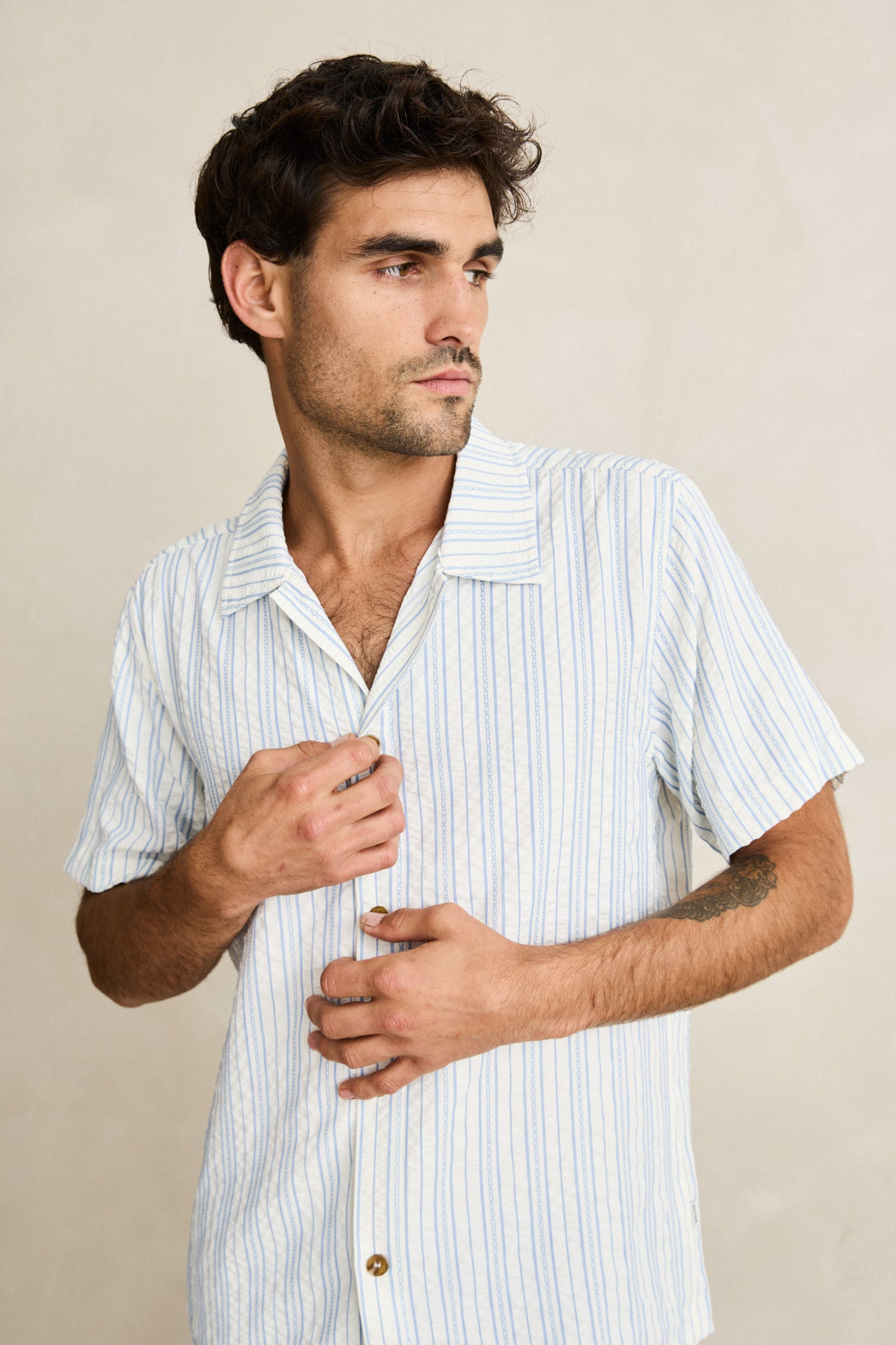 Novelty Stripe Shirt