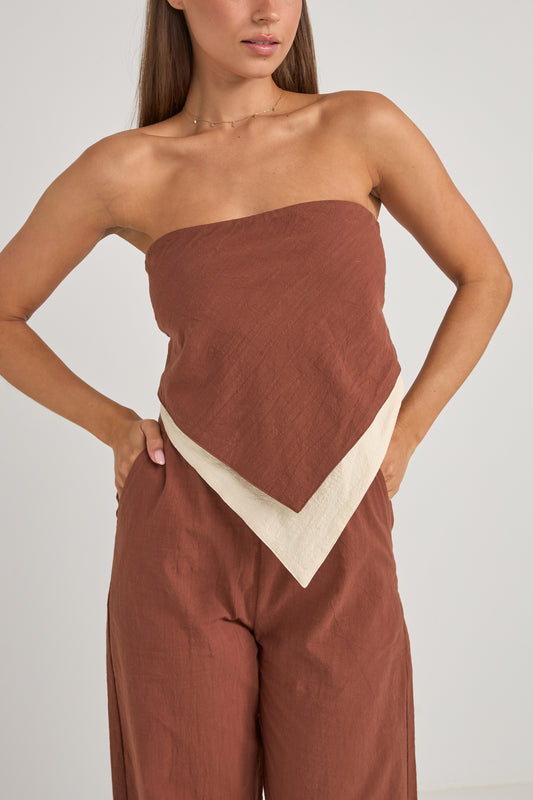 Elle Scarf Top