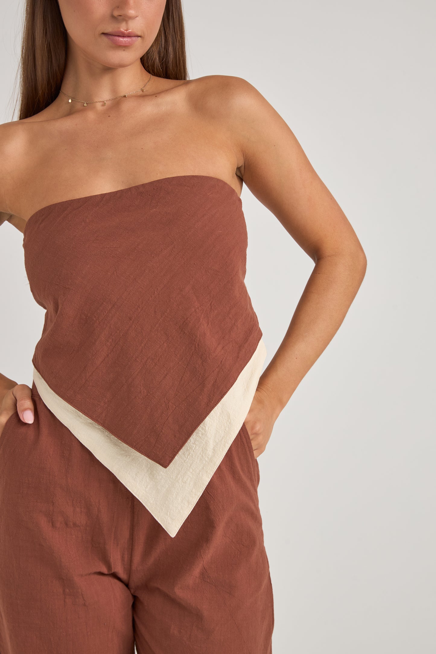 Elle Scarf Top
