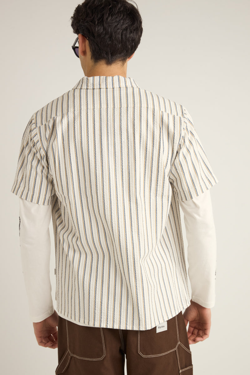 Seersucker Stripe Shirt