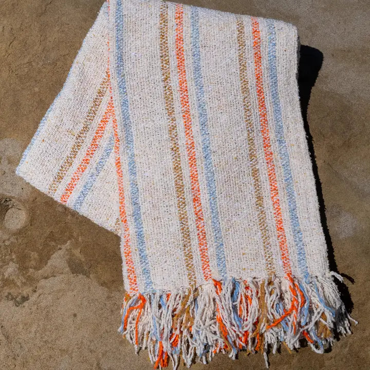 Sun Dream Recycled Throw Blanket