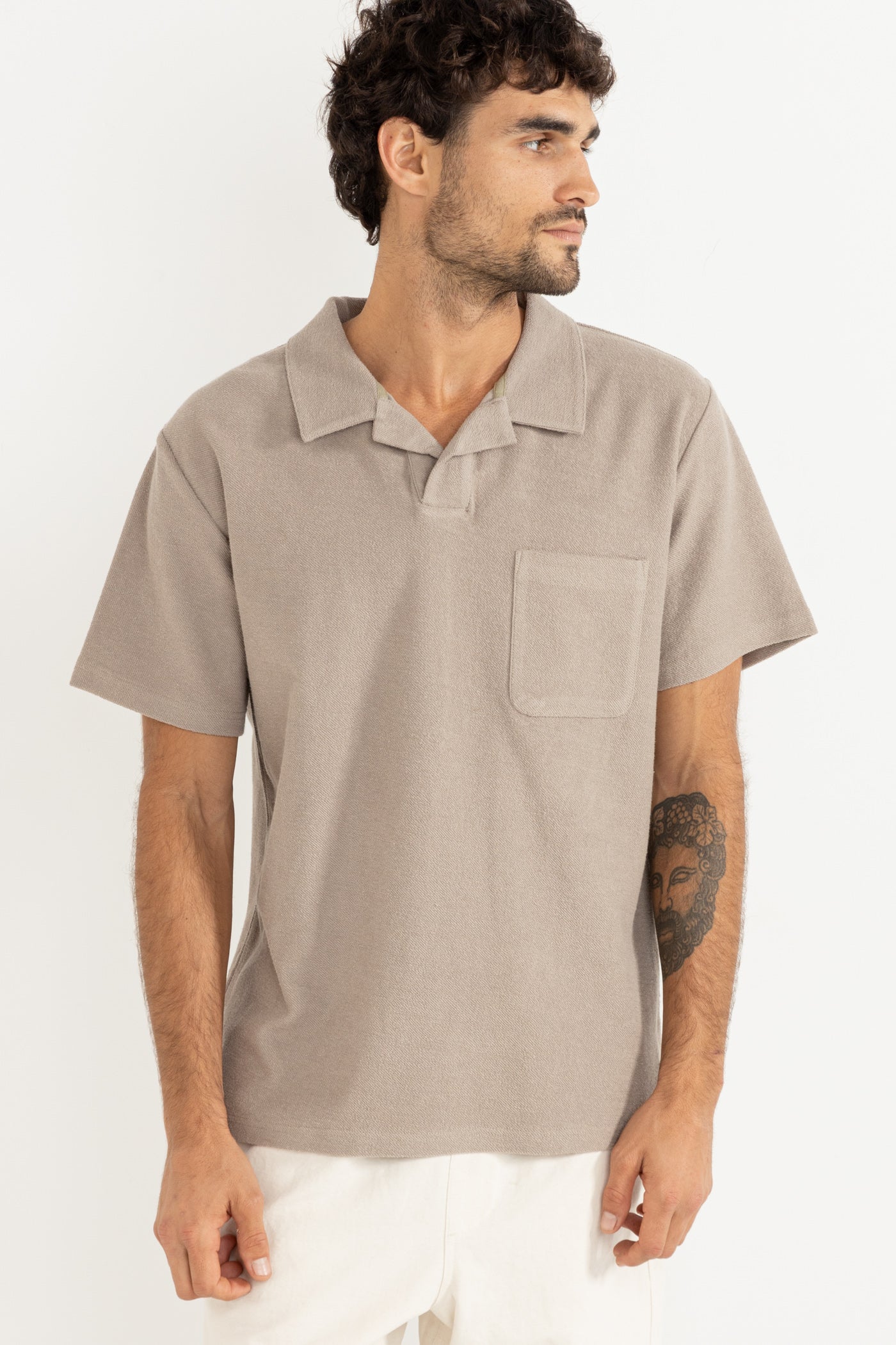 Vintage Terry Polo Shirt
