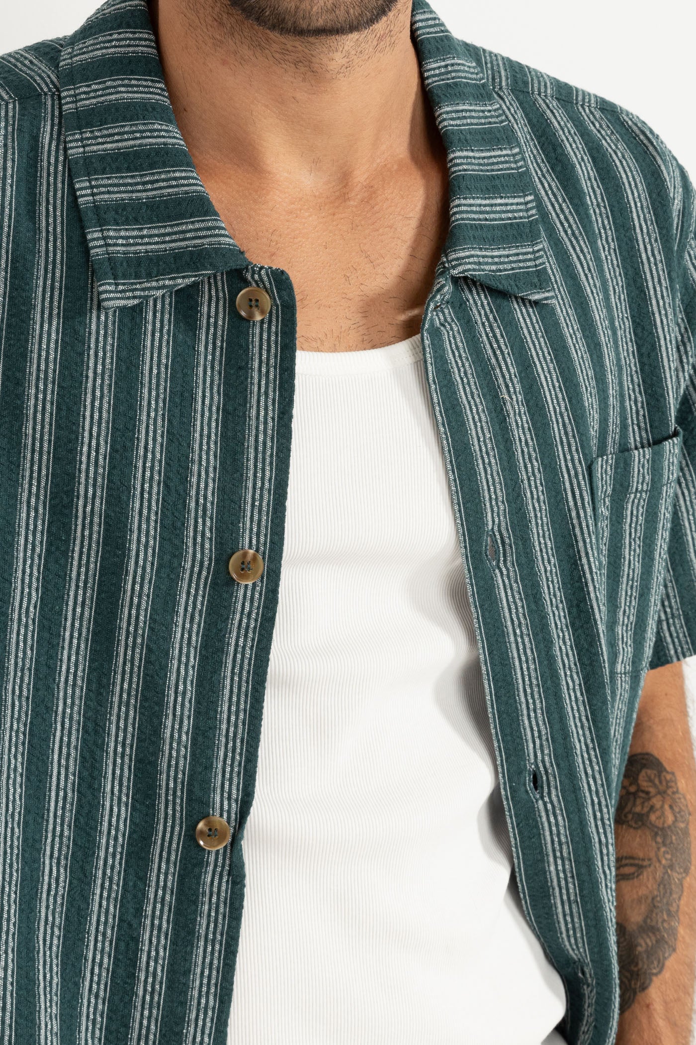 Eli Stripe Short Sleeve Shirt