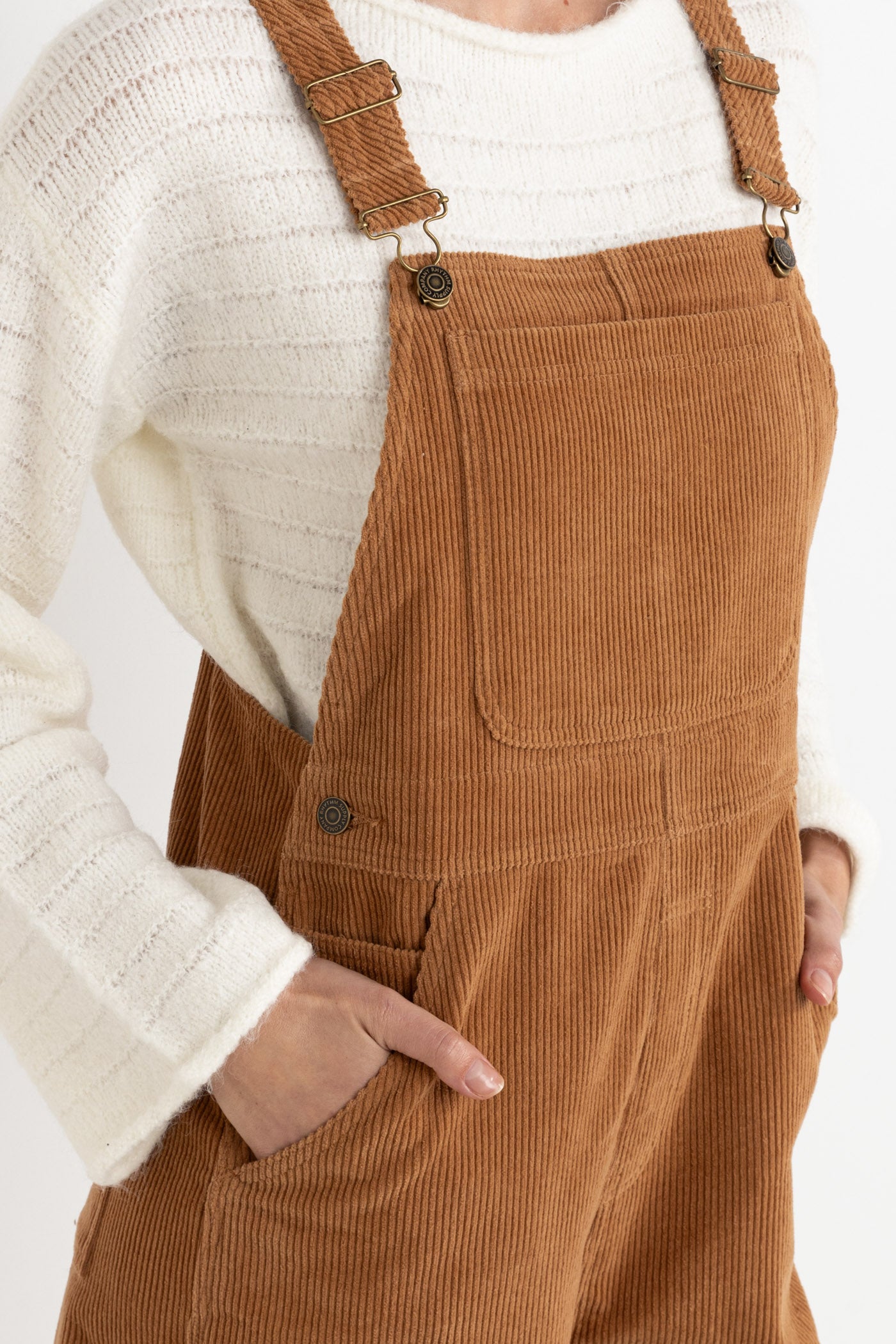 Corduroy Tide Short Overall