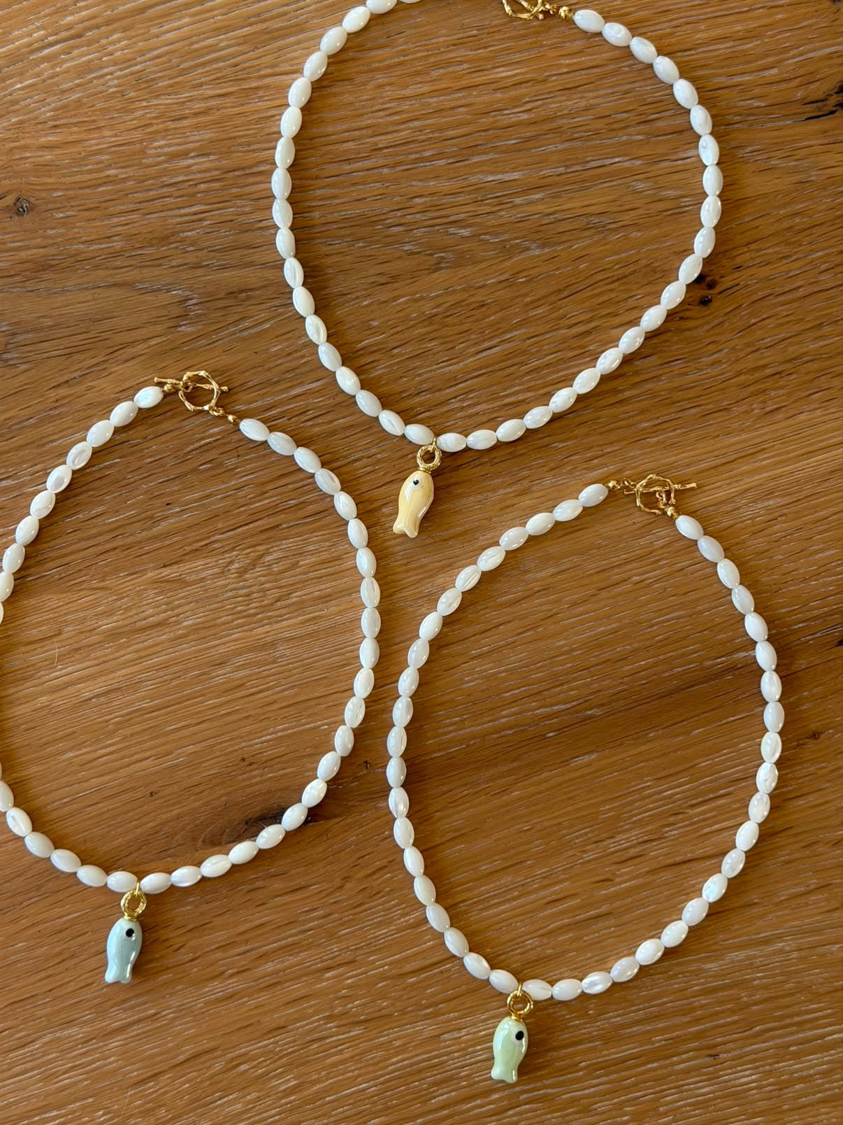 Waq & Wire Fish Necklace
