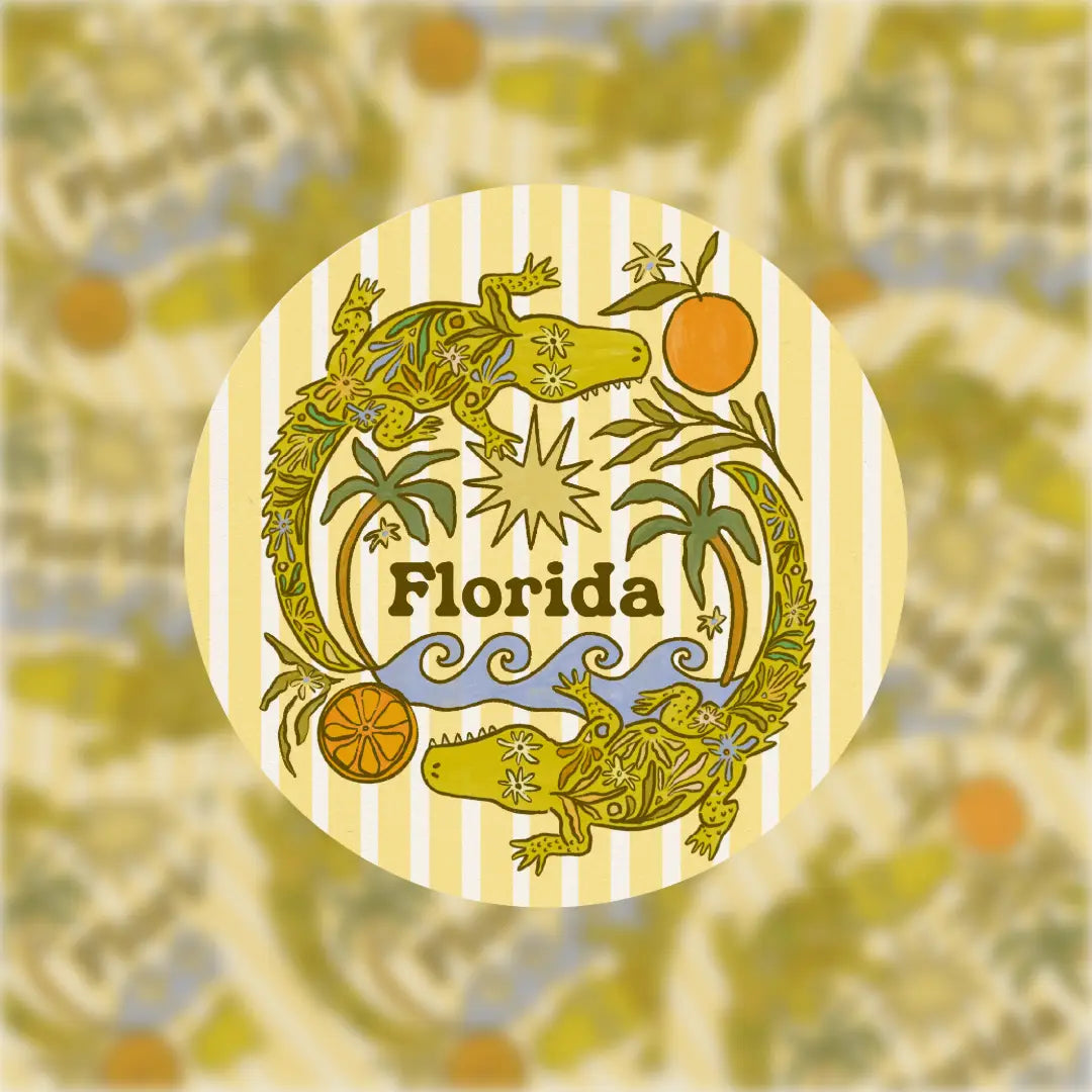 Florida Loving Vinyl Stickers