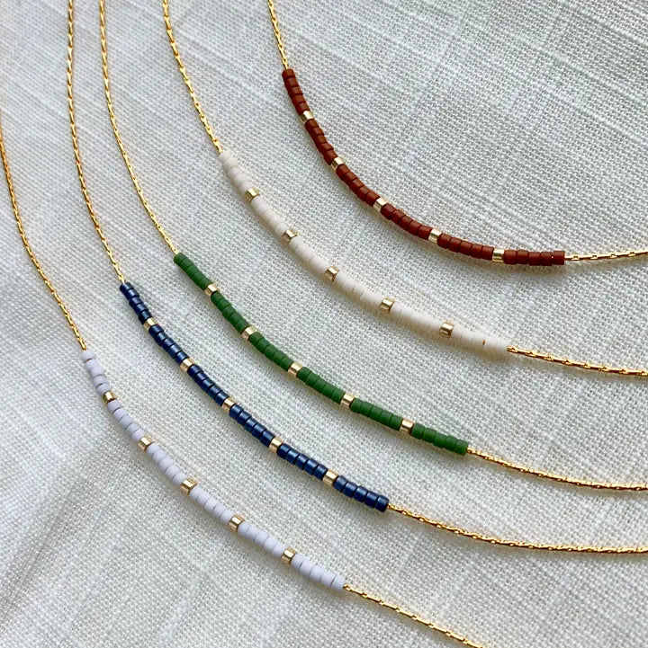 Handmade Matte Minimalist Necklace