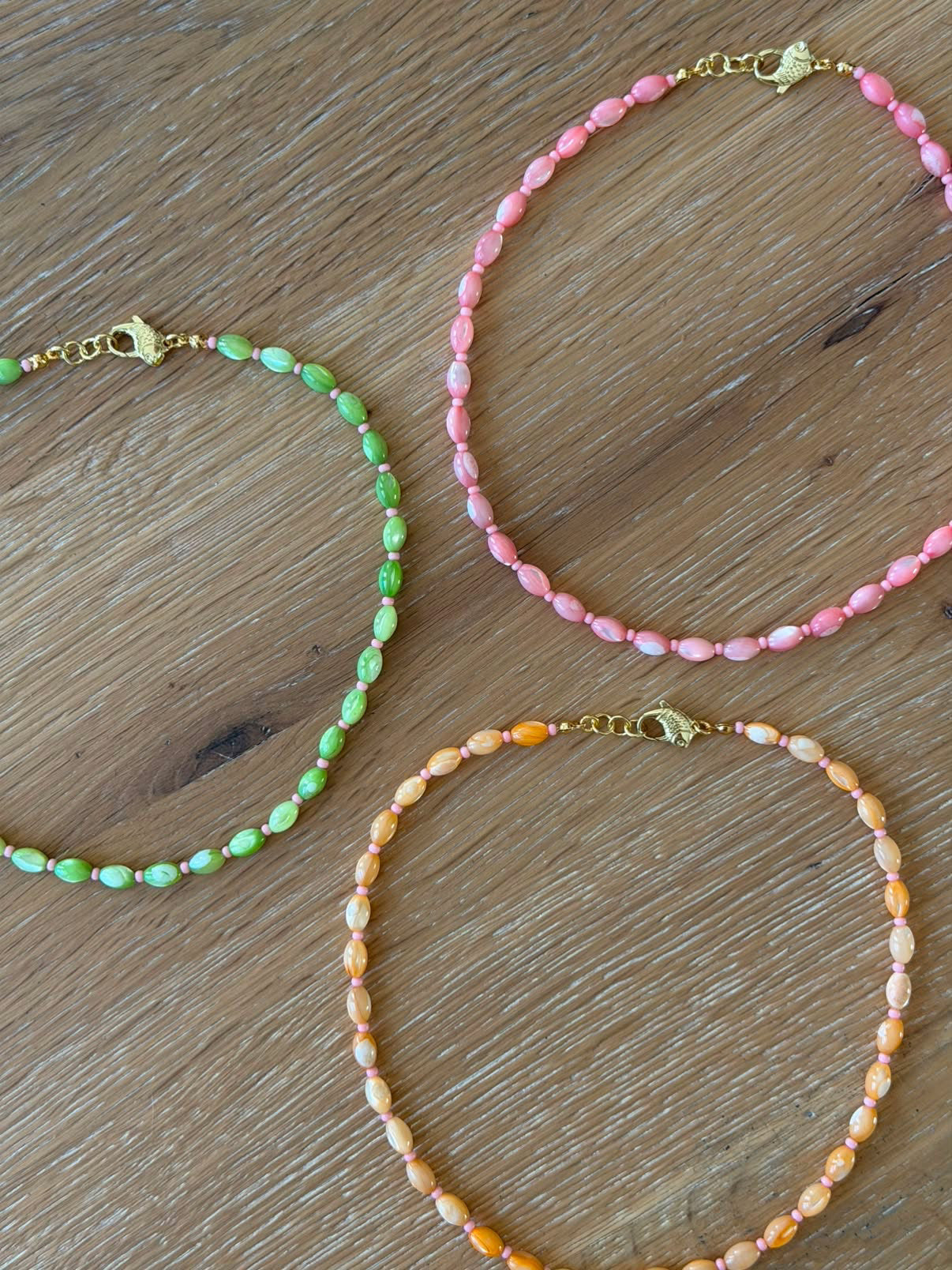 Waq & Wire Fruit Necklaces