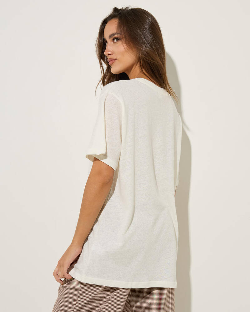 Palm And Sun Oversized T-Shirt