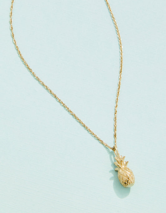 SP Pineapple Necklace 18“ Pineapple