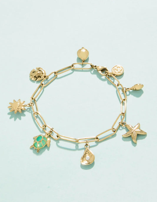 SP Seashore Charm Bracelet