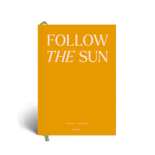 Follow the Sun Hardcover Guided Travel Journal